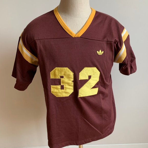 Adidas Mens Tshirt Trefoil originals burgundy #32